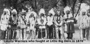 Veterans of the Little Big Horn Battle. Courtesy Photo. 