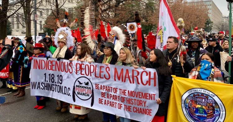 indigenous peoples march